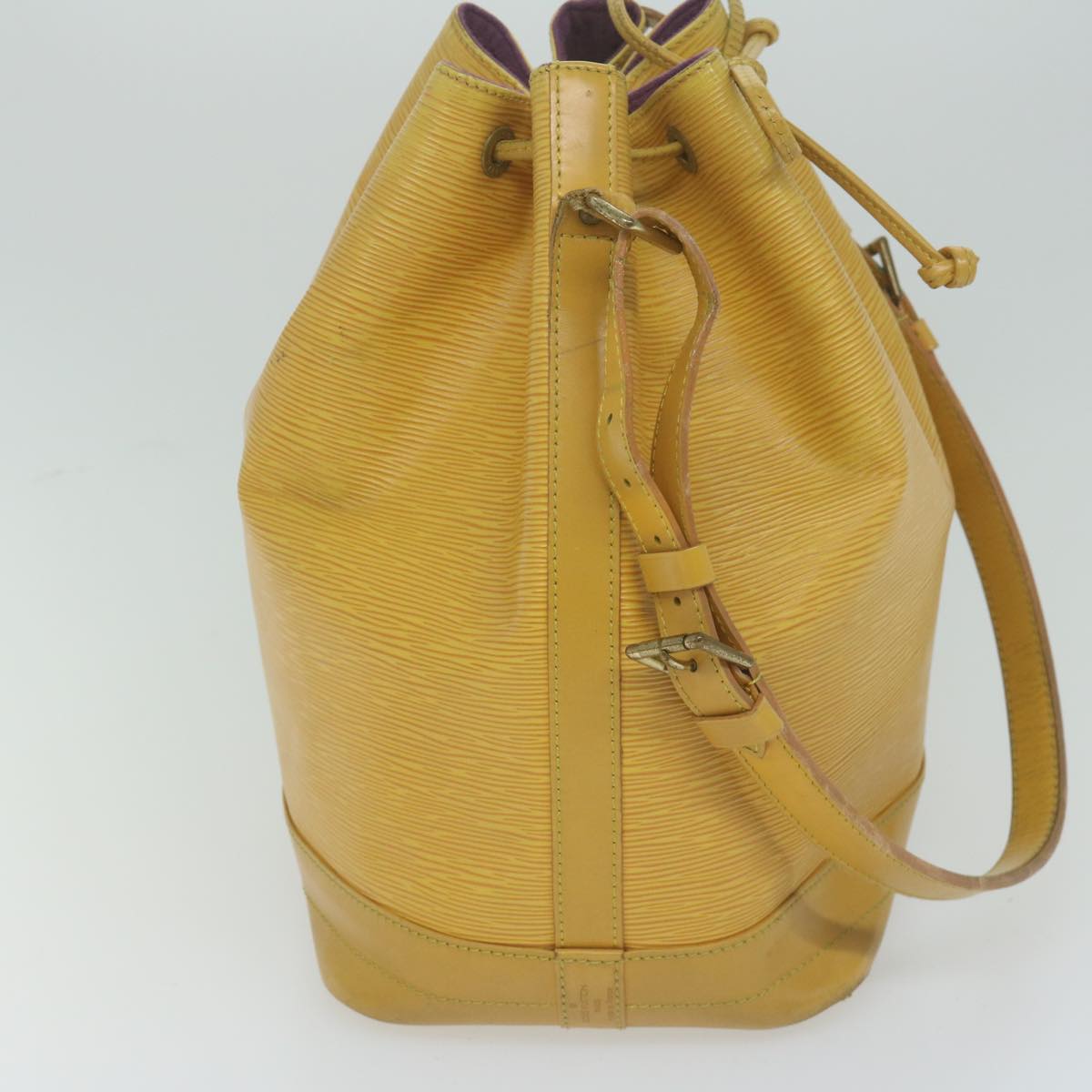 LOUIS VUITTON Epi Noe Shoulder Bag Tassili Yellow M44009 LV Auth bs11745