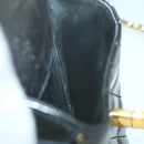 CHANEL Matelasse Chain Shoulder Bag Patent leather Black CC Auth bs11765-21