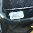 CHANEL Matelasse Chain Shoulder Bag Patent leather Black CC Auth bs11765-11