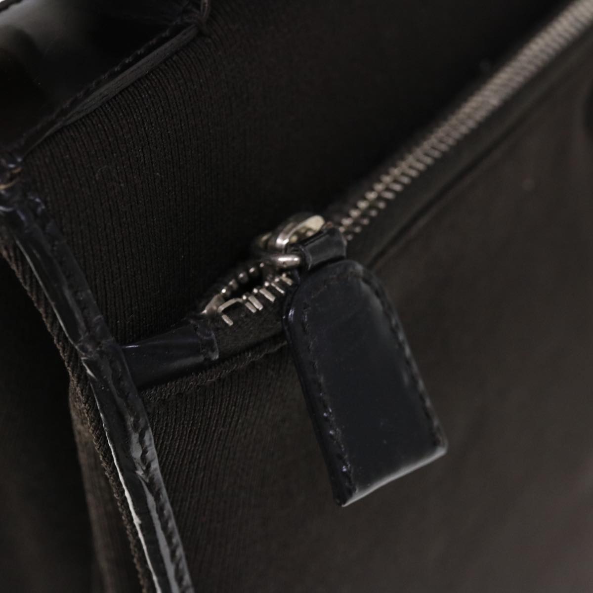 PRADA Hand Bag Nylon Black Auth bs11806
