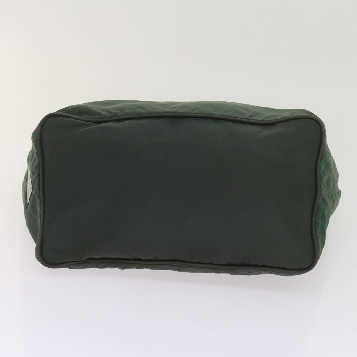 PRADA Shoulder Bag Nylon Green Auth bs11812