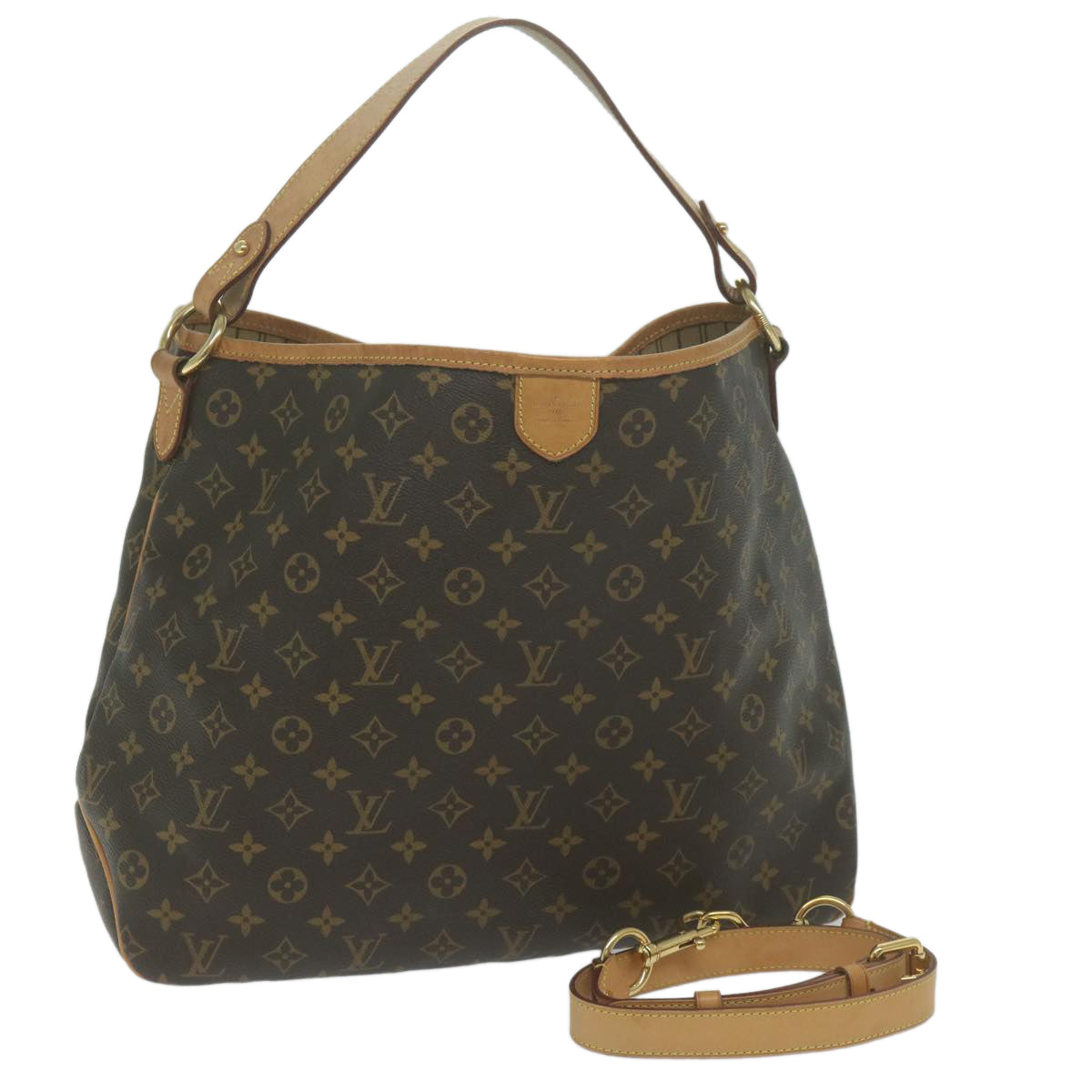 LOUIS VUITTON Monogram Delightful MM Shoulder Bag 2way M50156 LV Auth bs11821