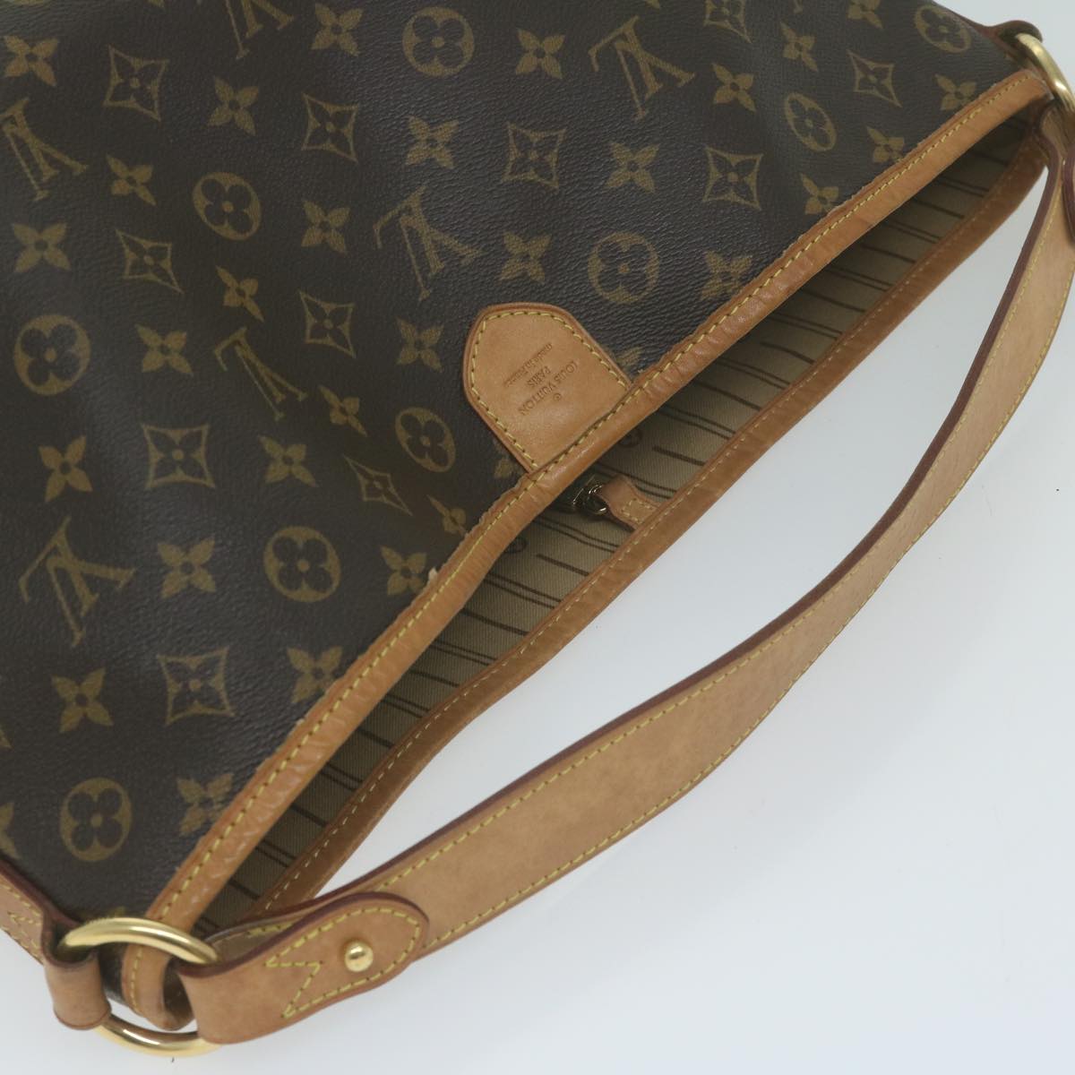 LOUIS VUITTON Monogram Delightful MM Shoulder Bag 2way M50156 LV Auth bs11821