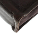 HERMES Fourre Tout PM Hand Bag Canvas Brown Auth bs11842-11