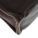 HERMES Fourre Tout PM Hand Bag Canvas Brown Auth bs11842-12