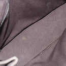 HERMES Fourre Tout PM Hand Bag Canvas Brown Auth bs11842-15