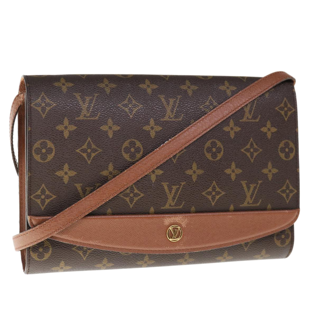 LOUIS VUITTON Monogram Bordeaux 27 Shoulder Bag M51797 LV Auth bs11860