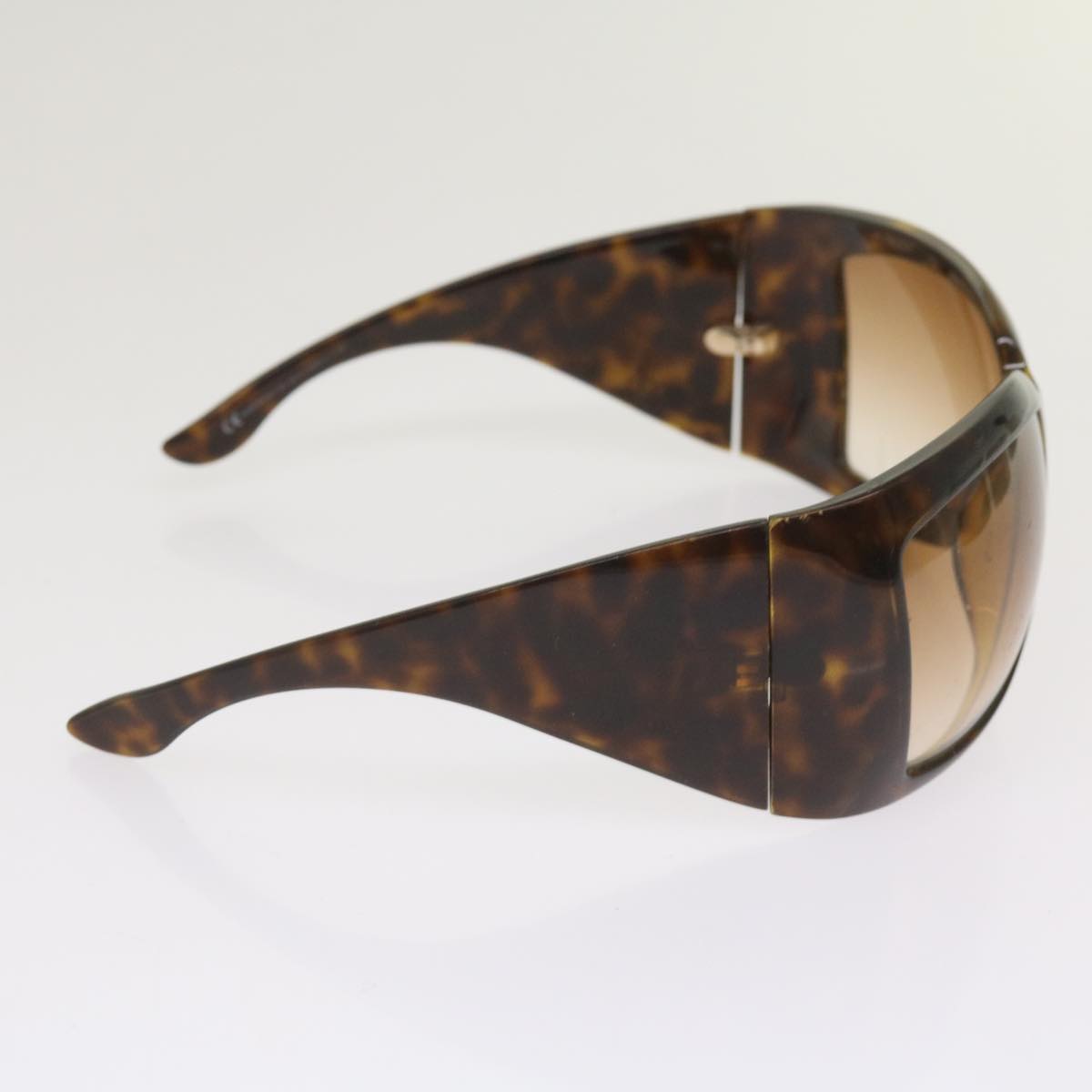 GUCCI Sunglasses plastic Brown Auth bs11868