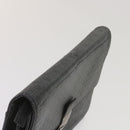 GIVENCHY Clutch Bag Leather 2Set Black Brown Auth bs11874-6