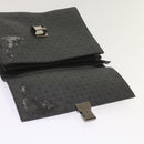 GIVENCHY Clutch Bag Leather 2Set Black Brown Auth bs11874-9