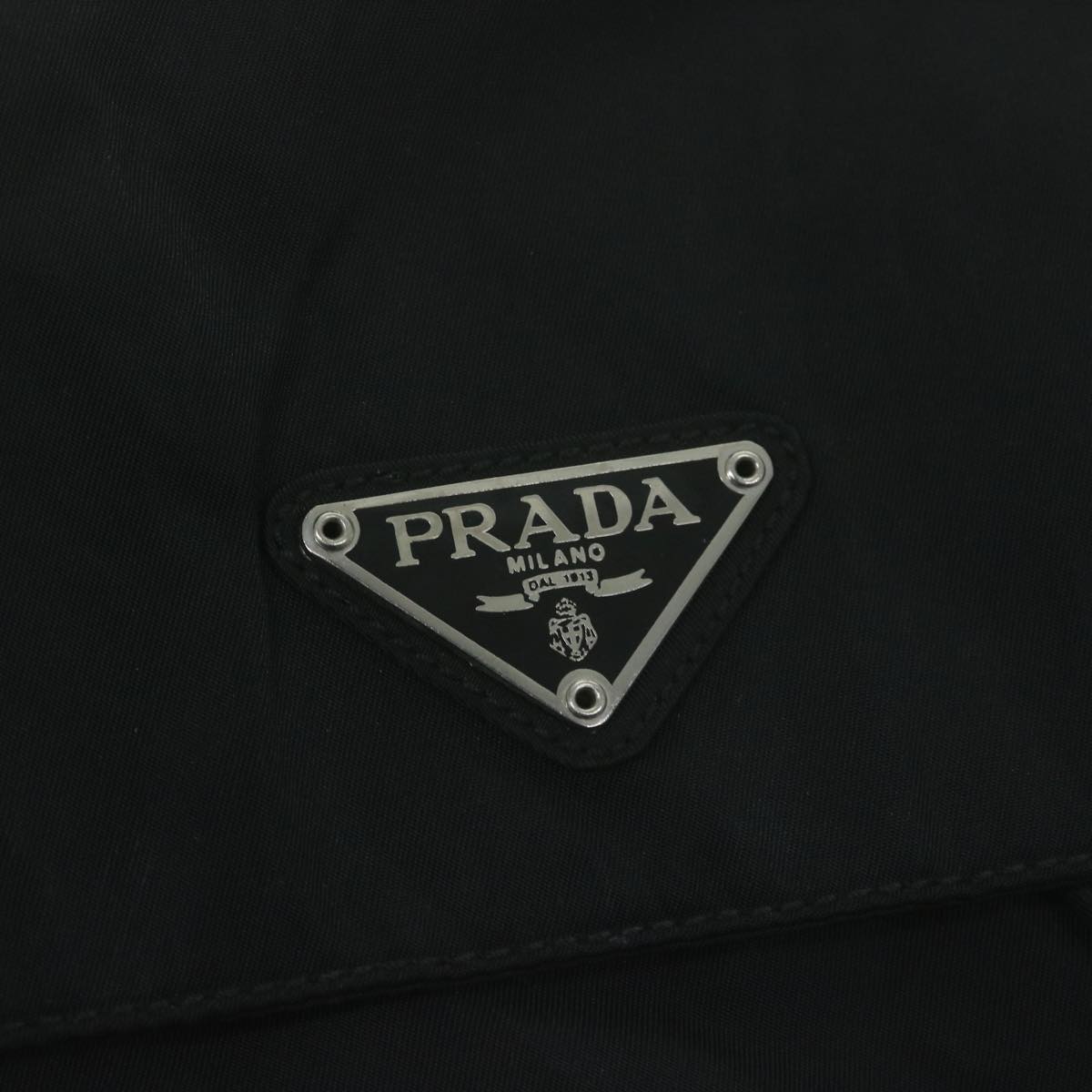PRADA Backpack Nylon Black Auth bs11885