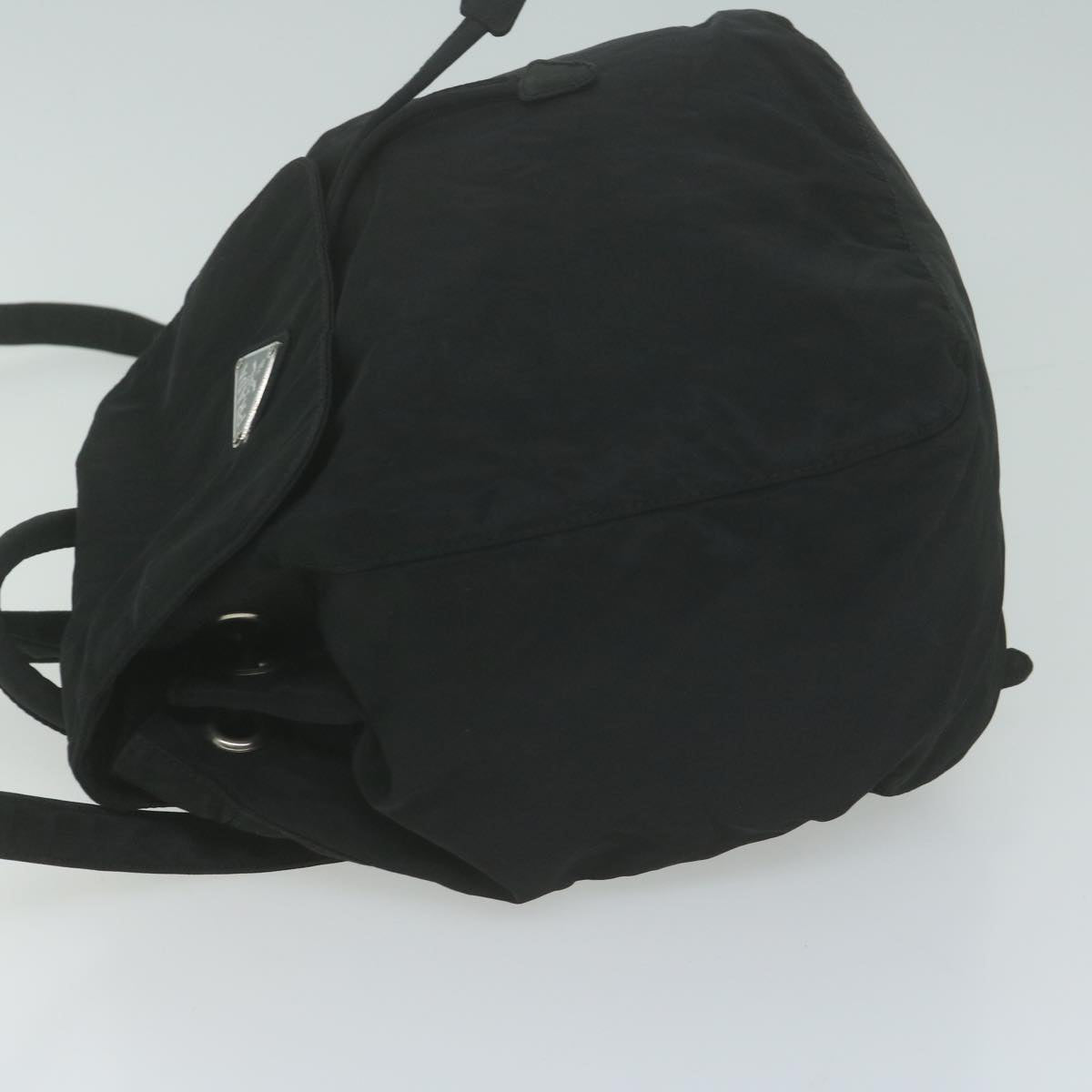 PRADA Backpack Nylon Black Auth bs11885