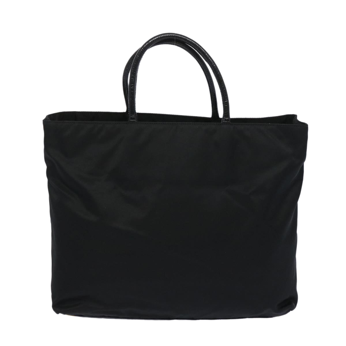 PRADA Hand Bag Nylon Black Auth bs11888 - 0