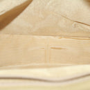 CHANEL Shoulder Bag Patent leather Beige CC Auth bs11893-11