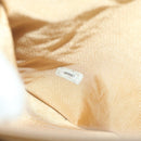 CHANEL Shoulder Bag Patent leather Beige CC Auth bs11893-12