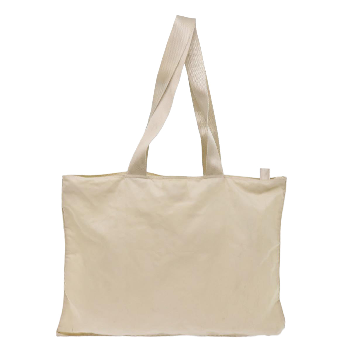 PRADA Shoulder Bag Nylon Beige Auth bs11906 - 0
