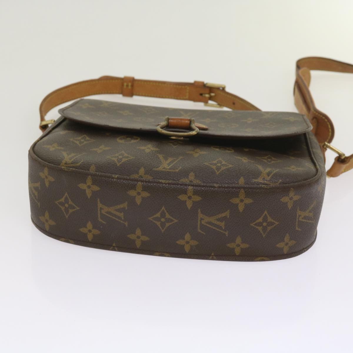 LOUIS VUITTON Monogram Saint Cloud GM Shoulder Bag M51242 LV Auth bs11922