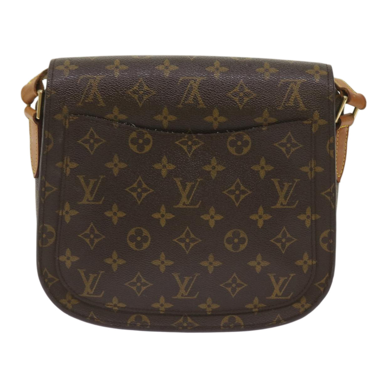 LOUIS VUITTON Monogram Saint Cloud GM Shoulder Bag M51242 LV Auth bs11922