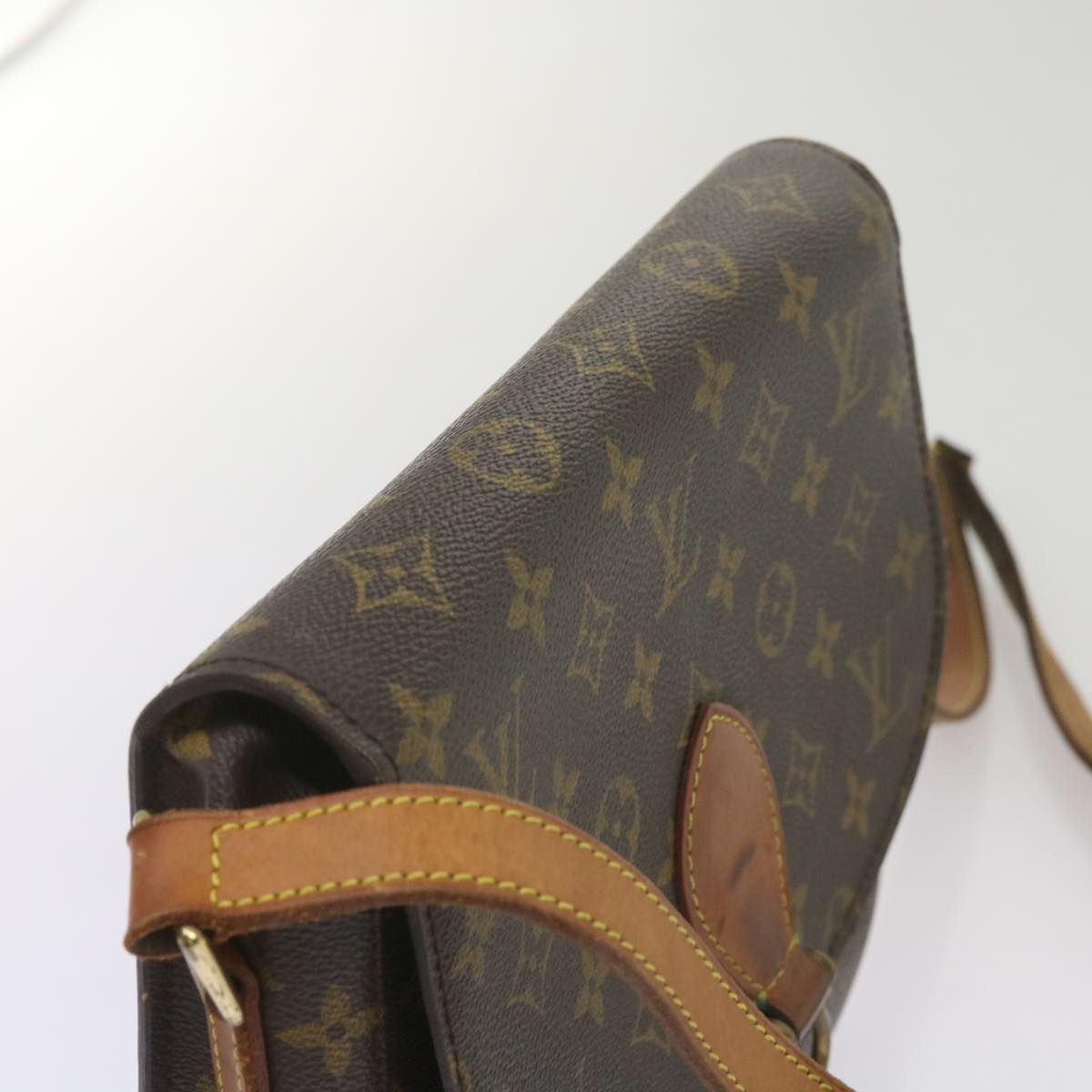 LOUIS VUITTON Monogram Saint Cloud GM Shoulder Bag M51242 LV Auth bs11922