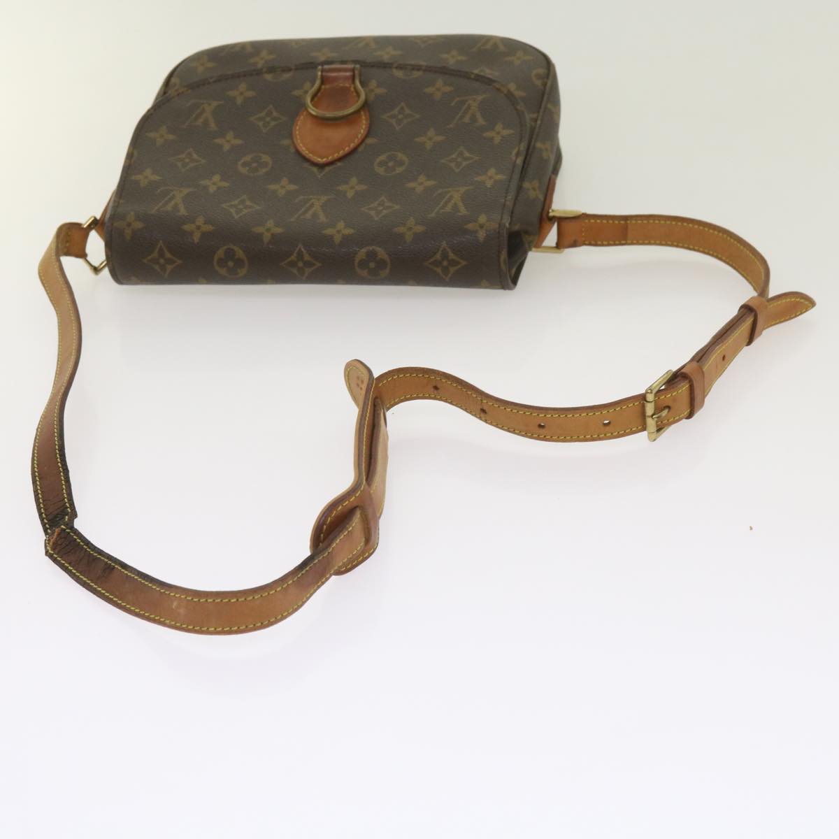 LOUIS VUITTON Monogram Saint Cloud GM Shoulder Bag M51242 LV Auth bs11922