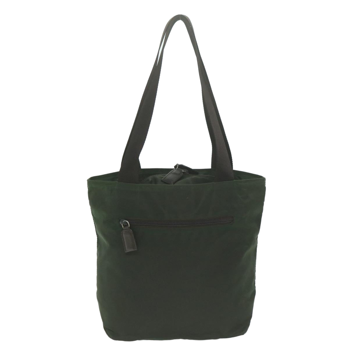 PRADA Tote Bag Nylon Green Auth bs11932 - 0