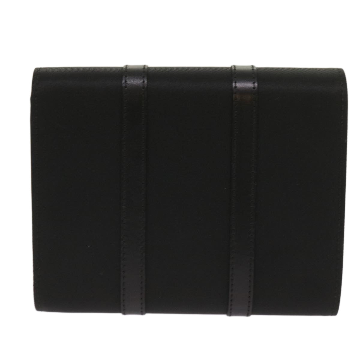 PRADA Wallet Nylon Black Auth bs11938 - 0