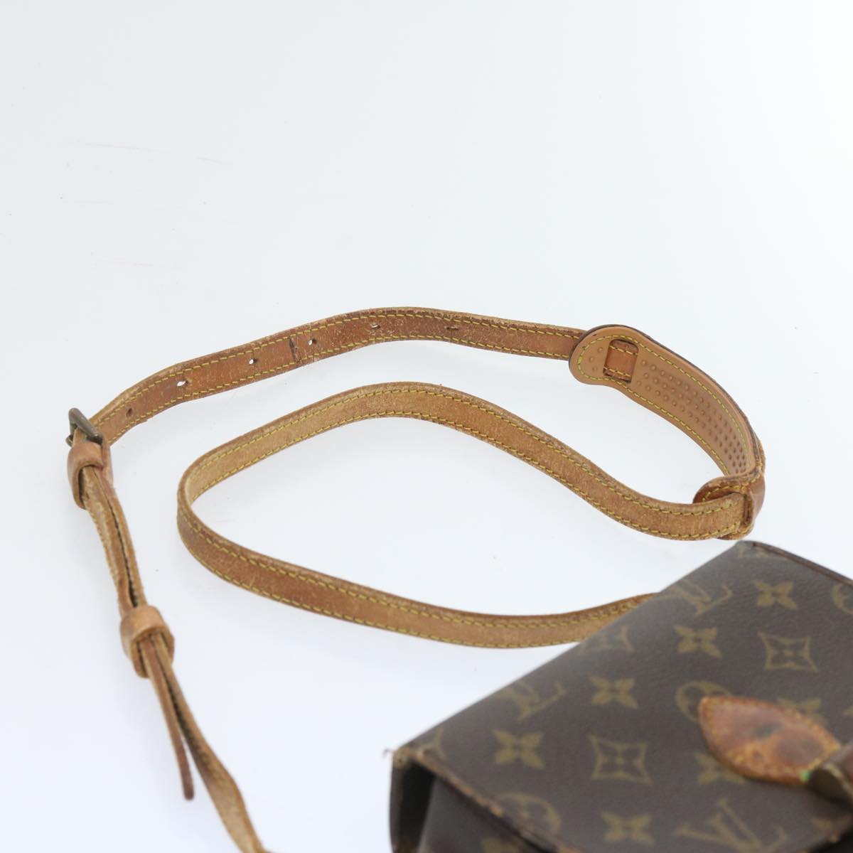 LOUIS VUITTON Monogram Saint Cloud PM Shoulder Bag M51244 LV Auth bs11962