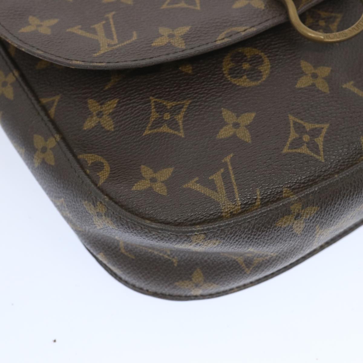 LOUIS VUITTON Monogram Saint Cloud GM Shoulder Bag M51242 LV Auth bs11966