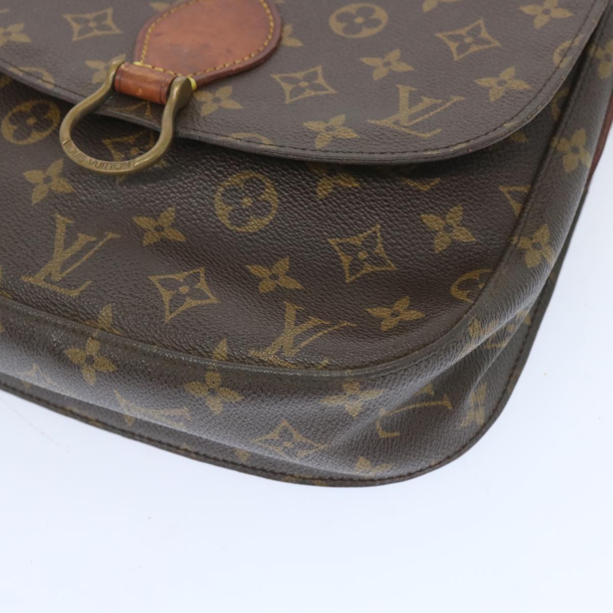 LOUIS VUITTON Monogram Saint Cloud GM Shoulder Bag M51242 LV Auth bs11966