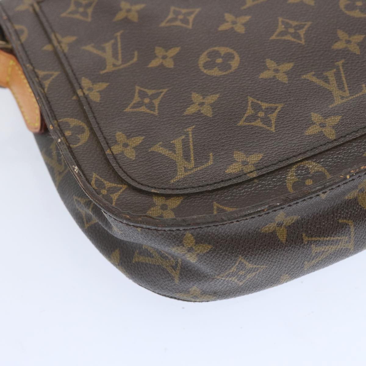 LOUIS VUITTON Monogram Saint Cloud GM Shoulder Bag M51242 LV Auth bs11966