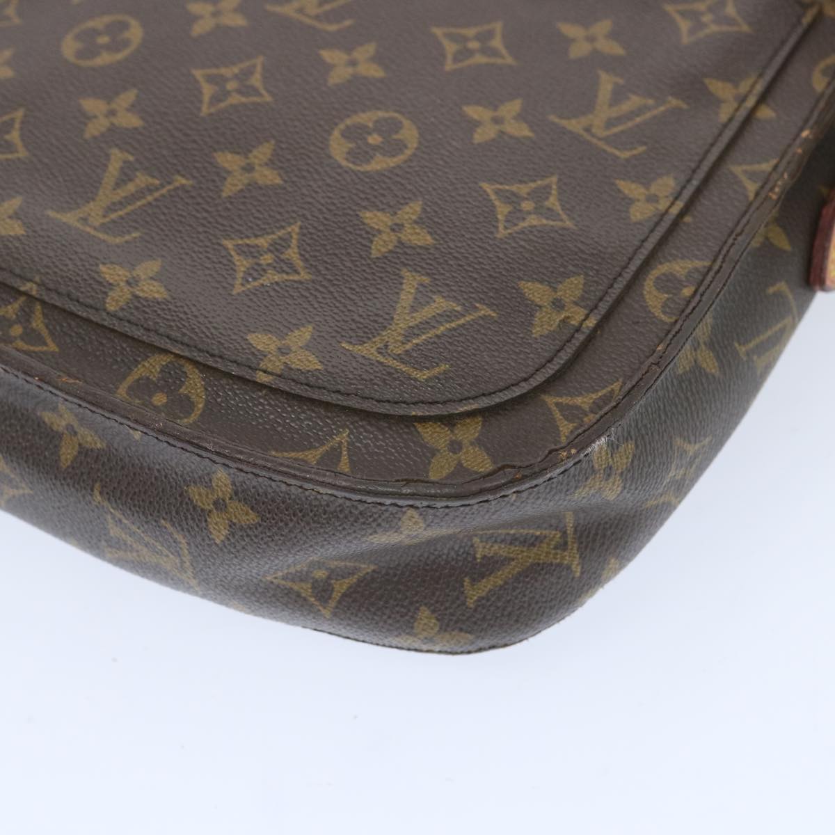 LOUIS VUITTON Monogram Saint Cloud GM Shoulder Bag M51242 LV Auth bs11966