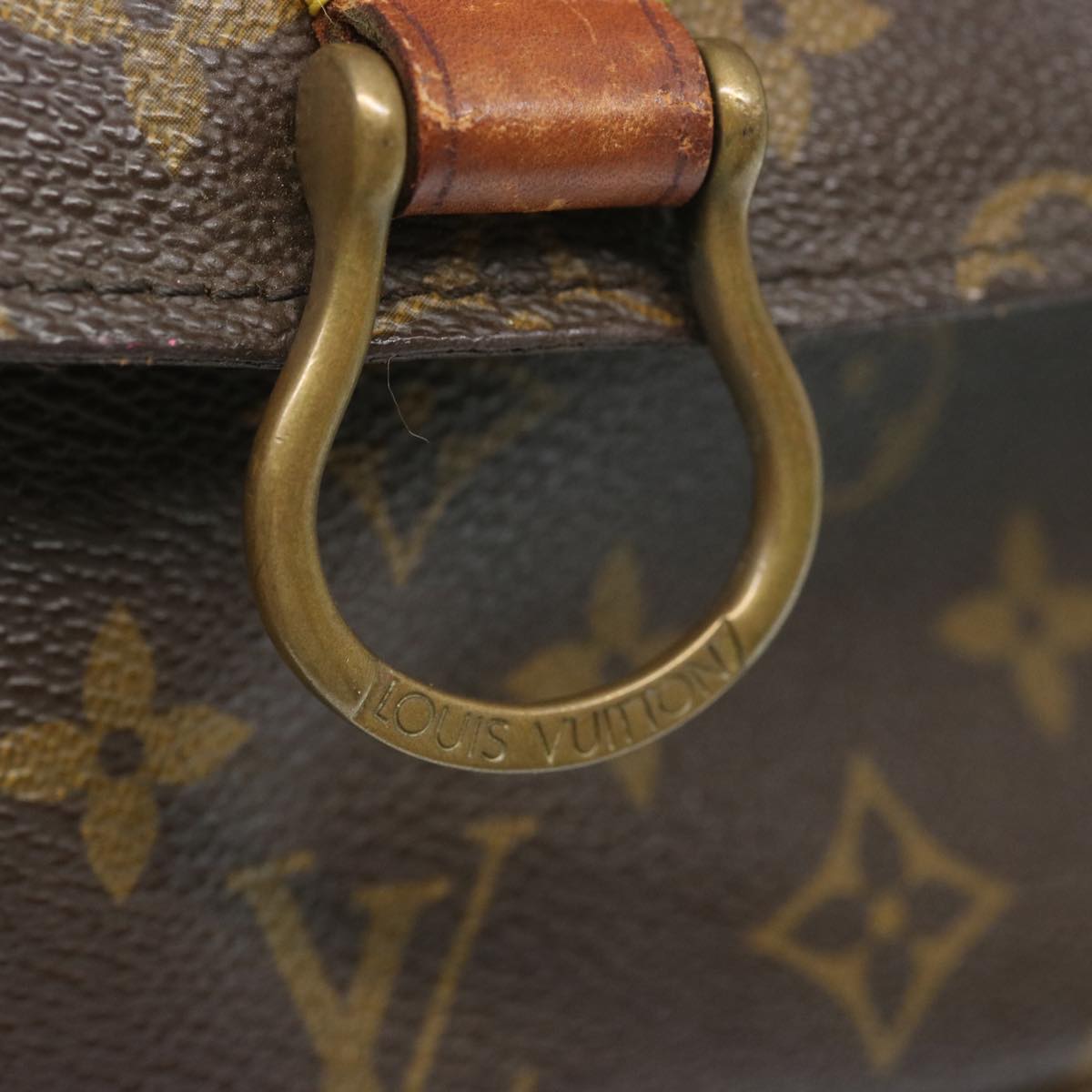 LOUIS VUITTON Monogram Saint Cloud GM Shoulder Bag M51242 LV Auth bs11966