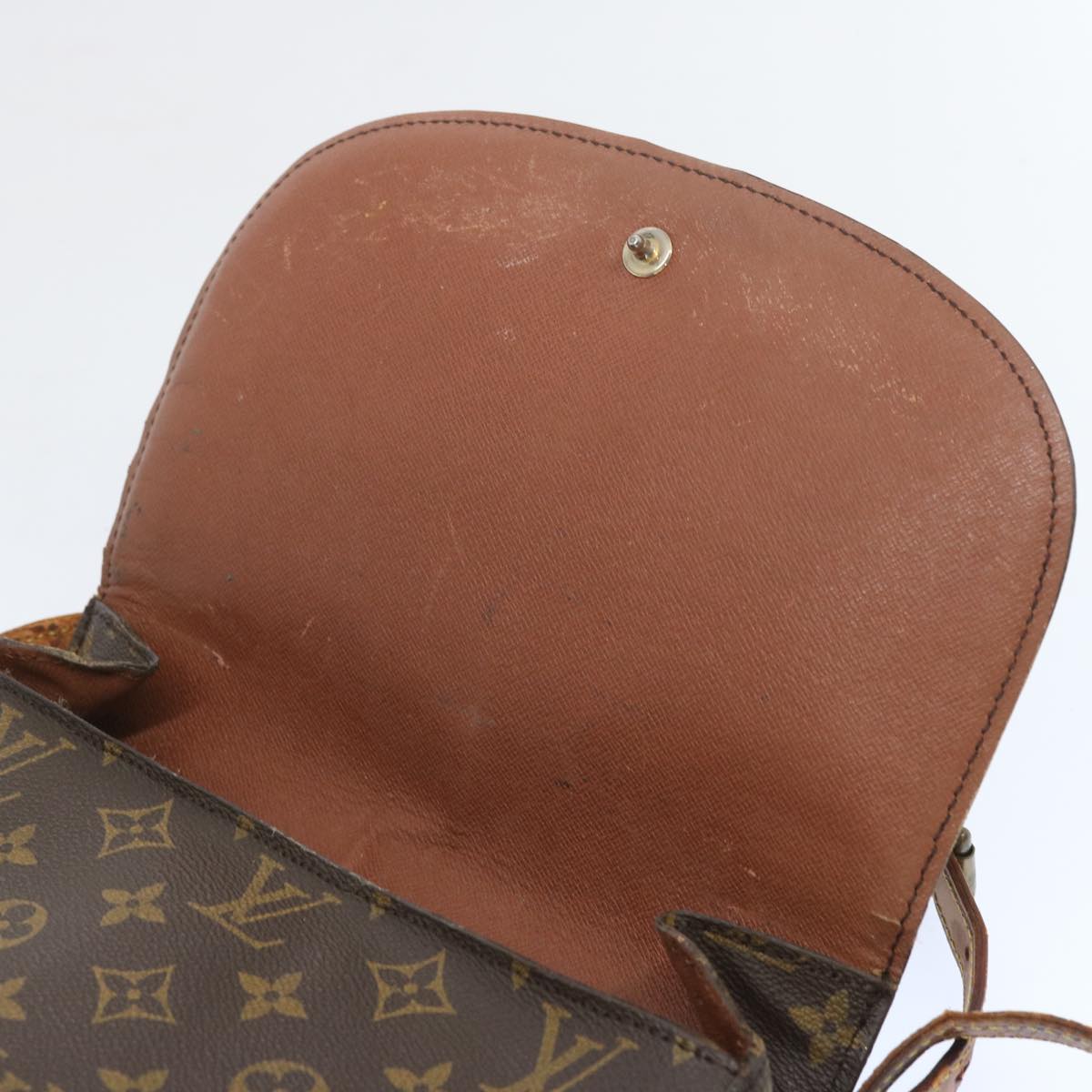 LOUIS VUITTON Monogram Saint Cloud GM Shoulder Bag M51242 LV Auth bs11966