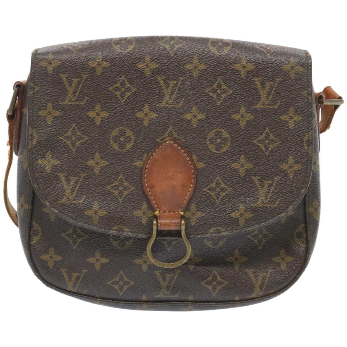 LOUIS VUITTON Monogram Saint Cloud GM Shoulder Bag M51242 LV Auth bs11966