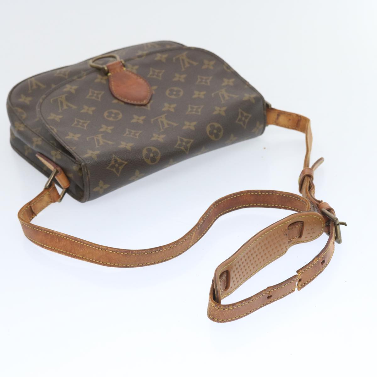 LOUIS VUITTON Monogram Saint Cloud GM Shoulder Bag M51242 LV Auth bs11966