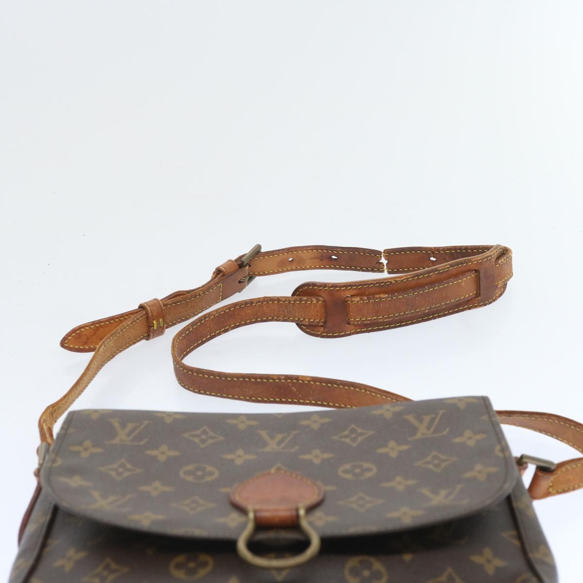 LOUIS VUITTON Monogram Saint Cloud GM Shoulder Bag M51242 LV Auth bs11966