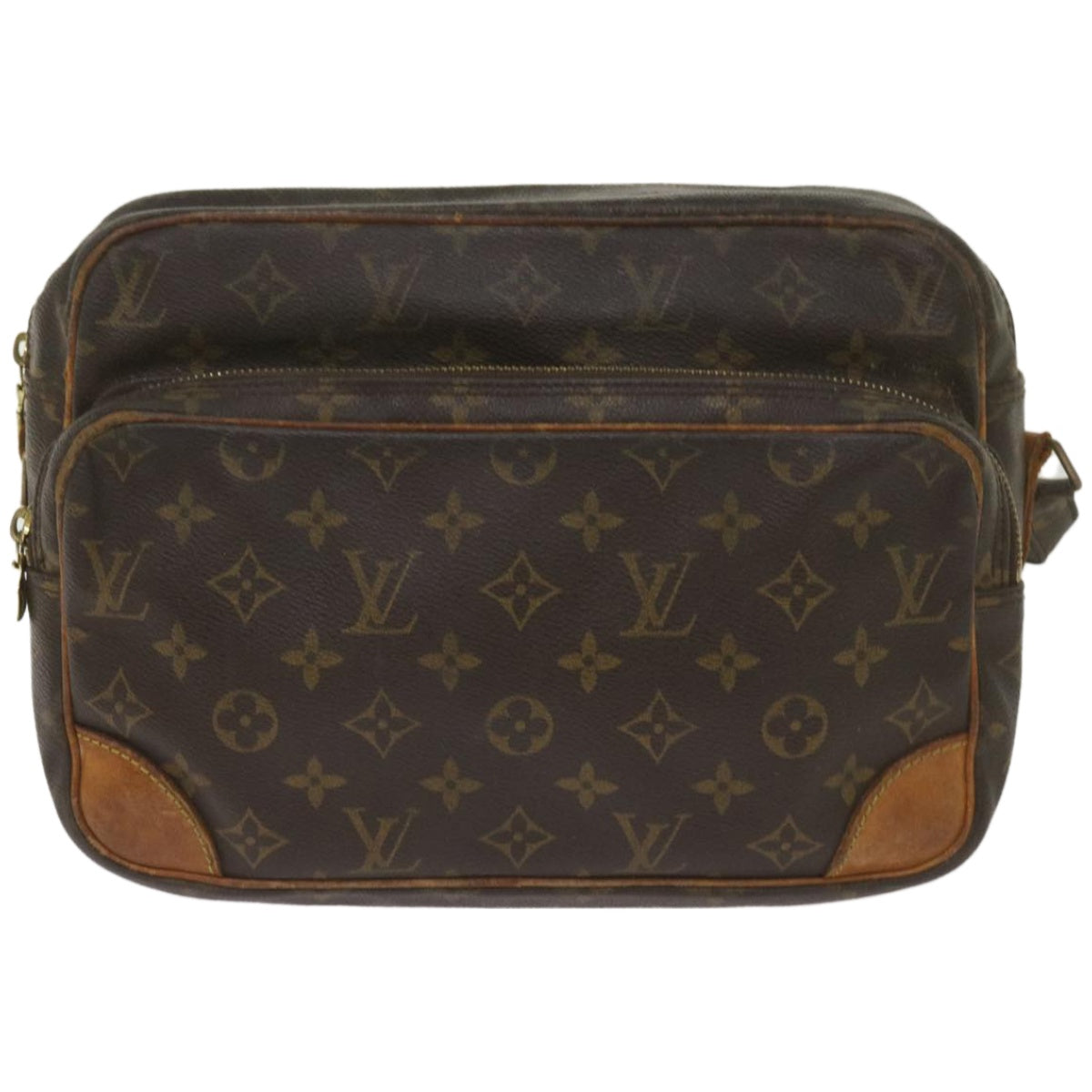 LOUIS VUITTON Monogram Nile Shoulder Bag M45244 LV Auth bs11969