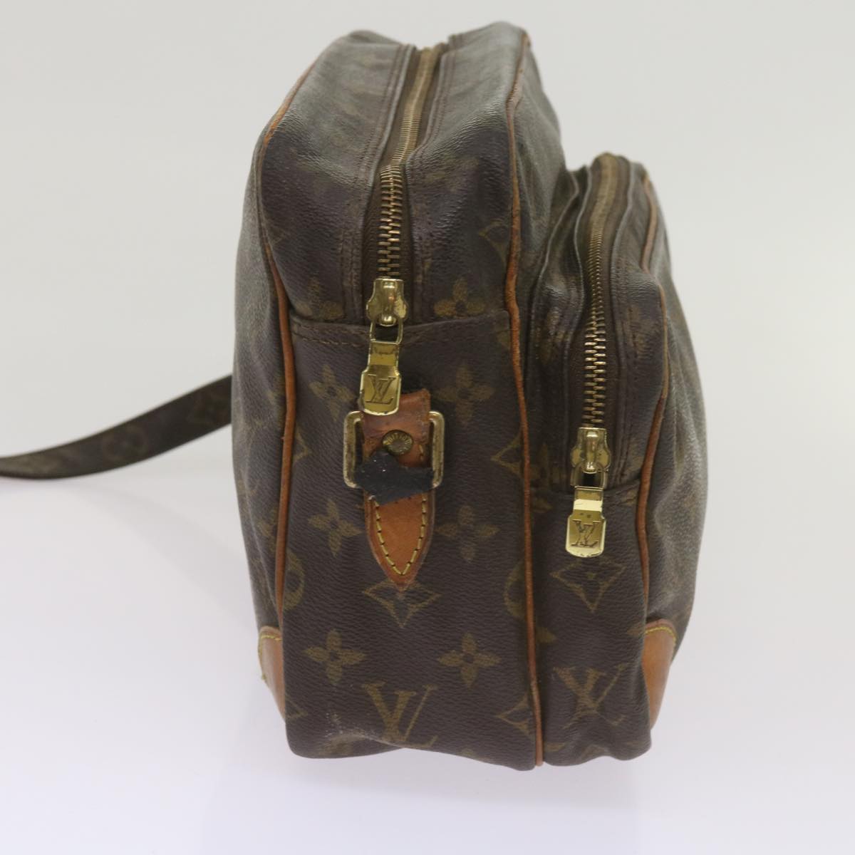 LOUIS VUITTON Monogram Nile Shoulder Bag M45244 LV Auth bs11969