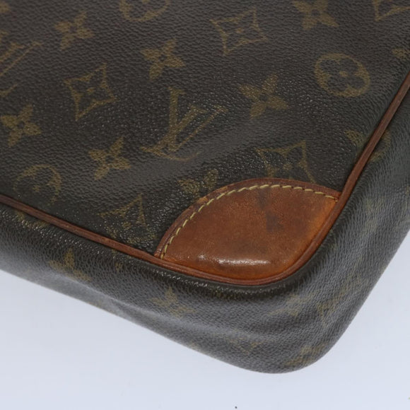 LOUIS VUITTON Monogram Compiegne 28 Clutch Bag M51845 LV Auth bs11970