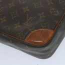 LOUIS VUITTON Monogram Compiegne 28 Clutch Bag M51845 LV Auth bs11970-17