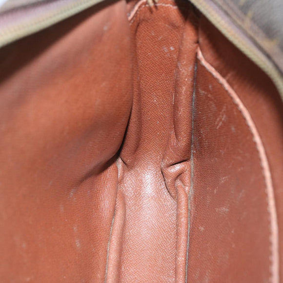 LOUIS VUITTON Monogram Compiegne 28 Clutch Bag M51845 LV Auth bs11970