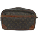 LOUIS VUITTON Monogram Compiegne 28 Clutch Bag M51845 LV Auth bs11970-13