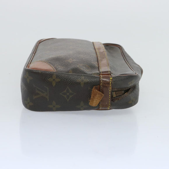 LOUIS VUITTON Monogram Compiegne 28 Clutch Bag M51845 LV Auth bs11970