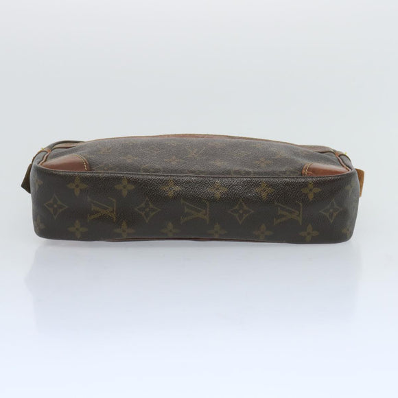 LOUIS VUITTON Monogram Compiegne 28 Clutch Bag M51845 LV Auth bs11970