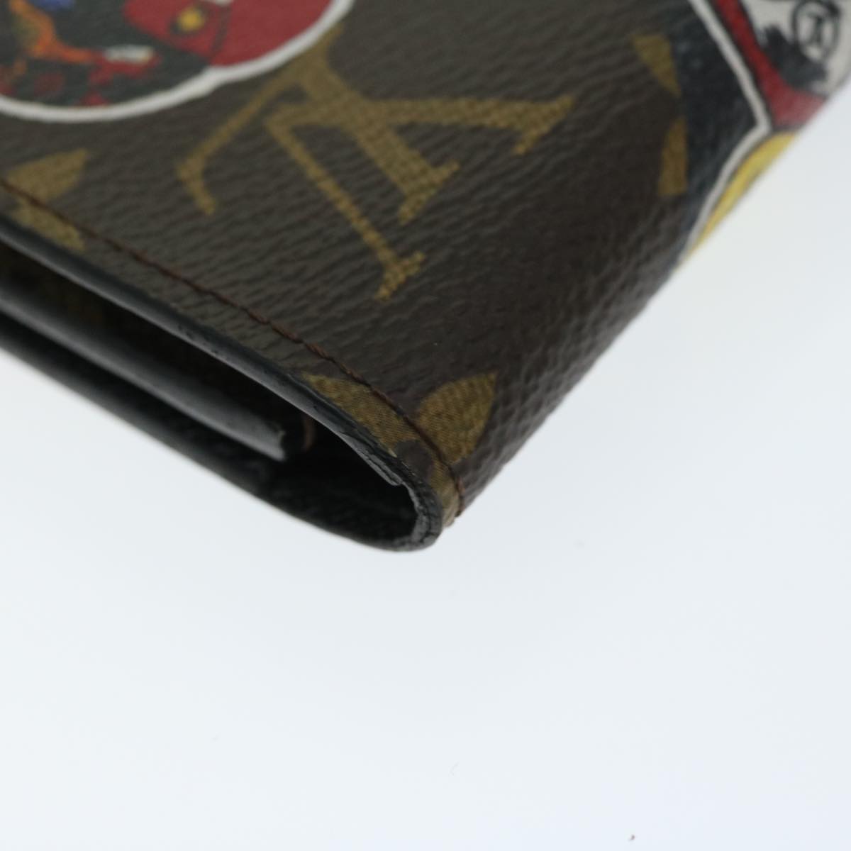 LOUIS VUITTON Monogram Kabuki Portefeuille Victorine Wallet M67253 Auth bs11995