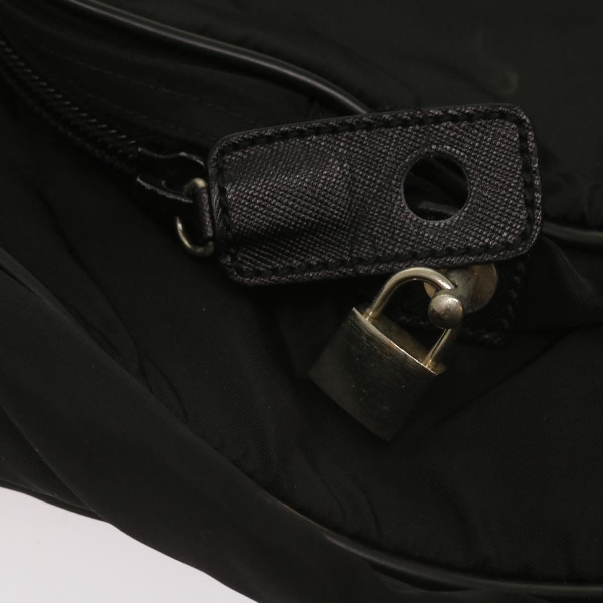 PRADA Garment Cover Nylon 2way Black Auth bs12011