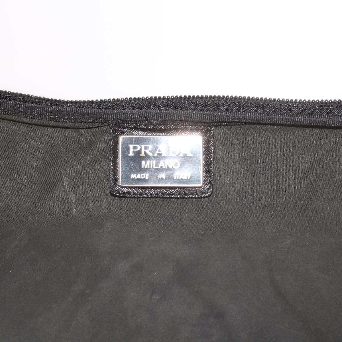 PRADA Garment Cover Nylon 2way Black Auth bs12011