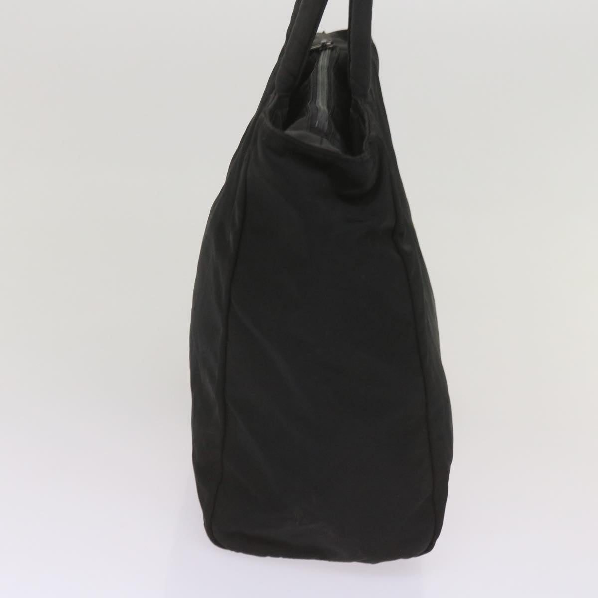 PRADA Hand Bag Nylon Black Auth bs12019