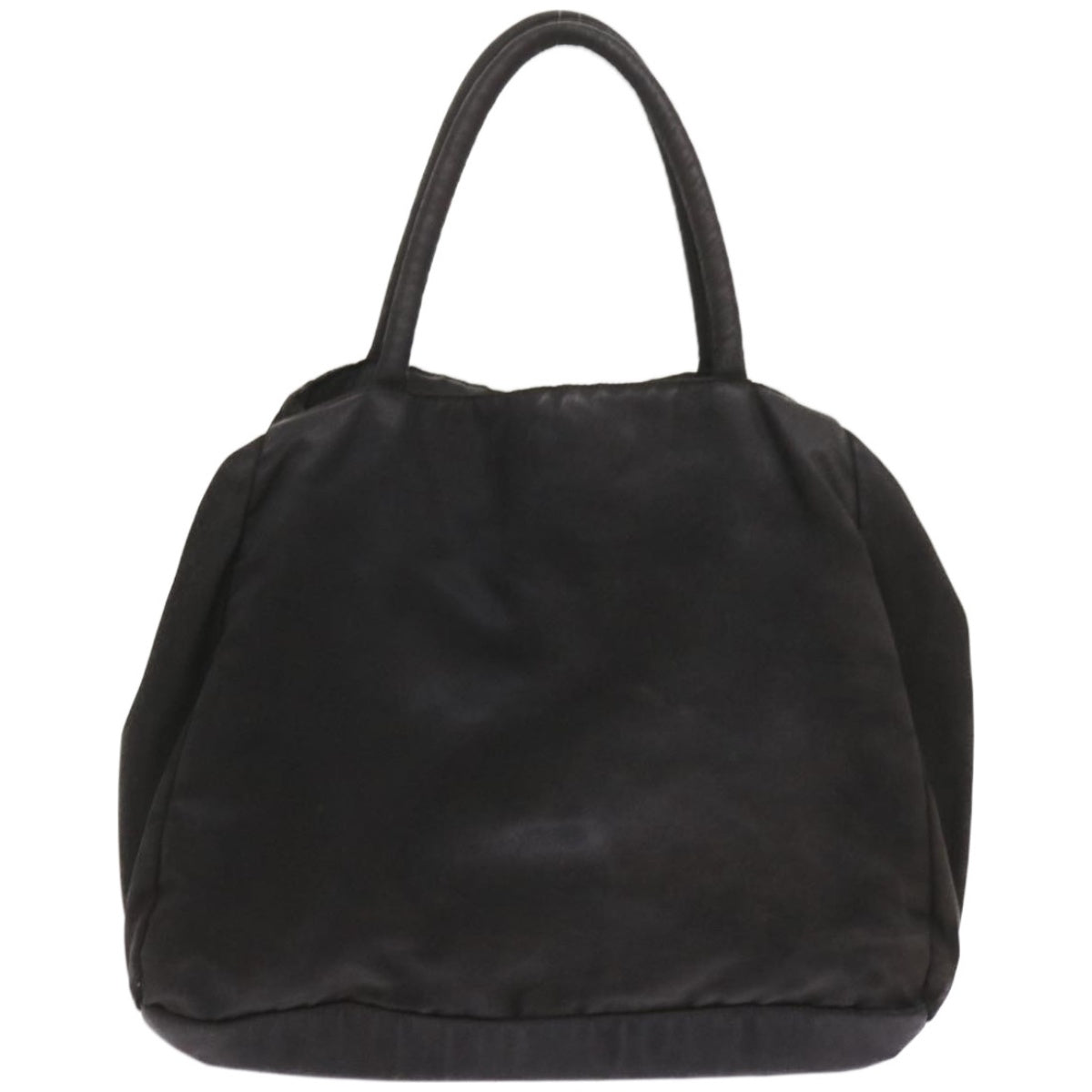 PRADA Hand Bag Nylon Black Auth bs12020