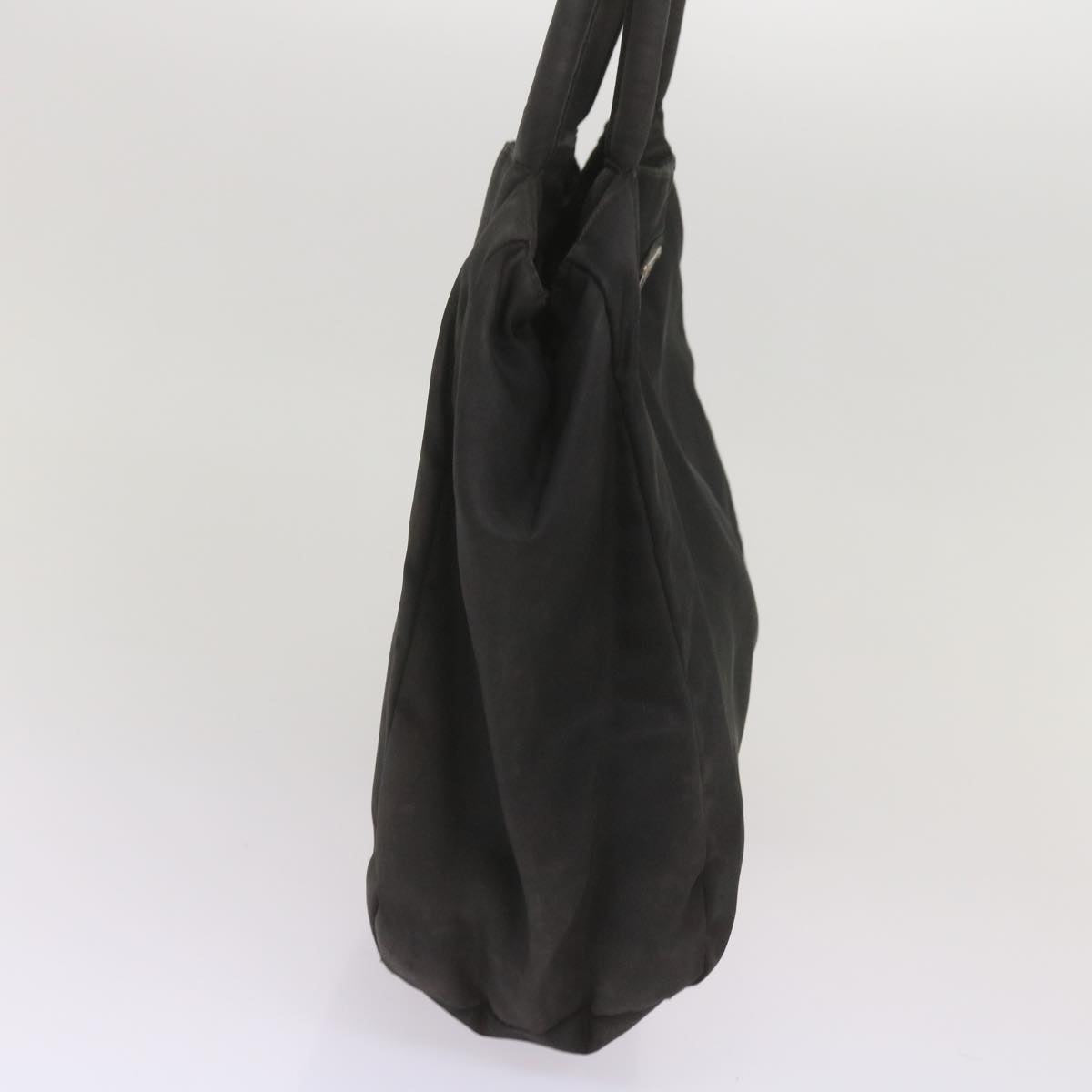 PRADA Hand Bag Nylon Black Auth bs12020